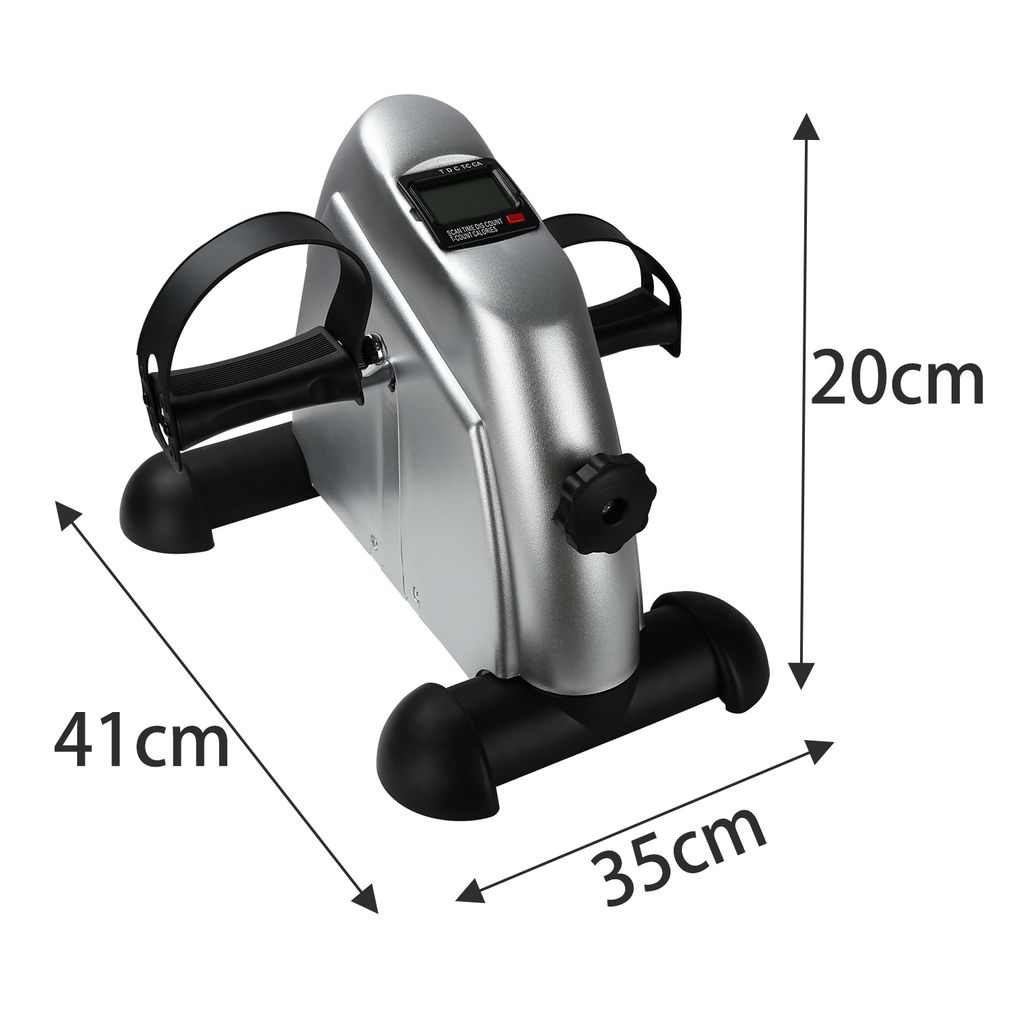 Mini Pedaltrainer Büro Heimtrainer Arm-und Beintrainer LCD-Display Fitness DE