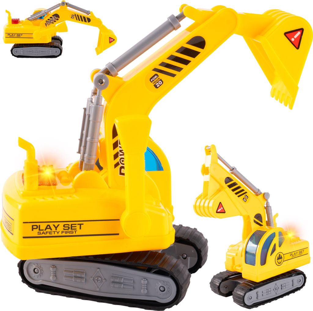 Malplay Bagger mit Beweglicher Schaufel auf Caterpillar Produktbild 