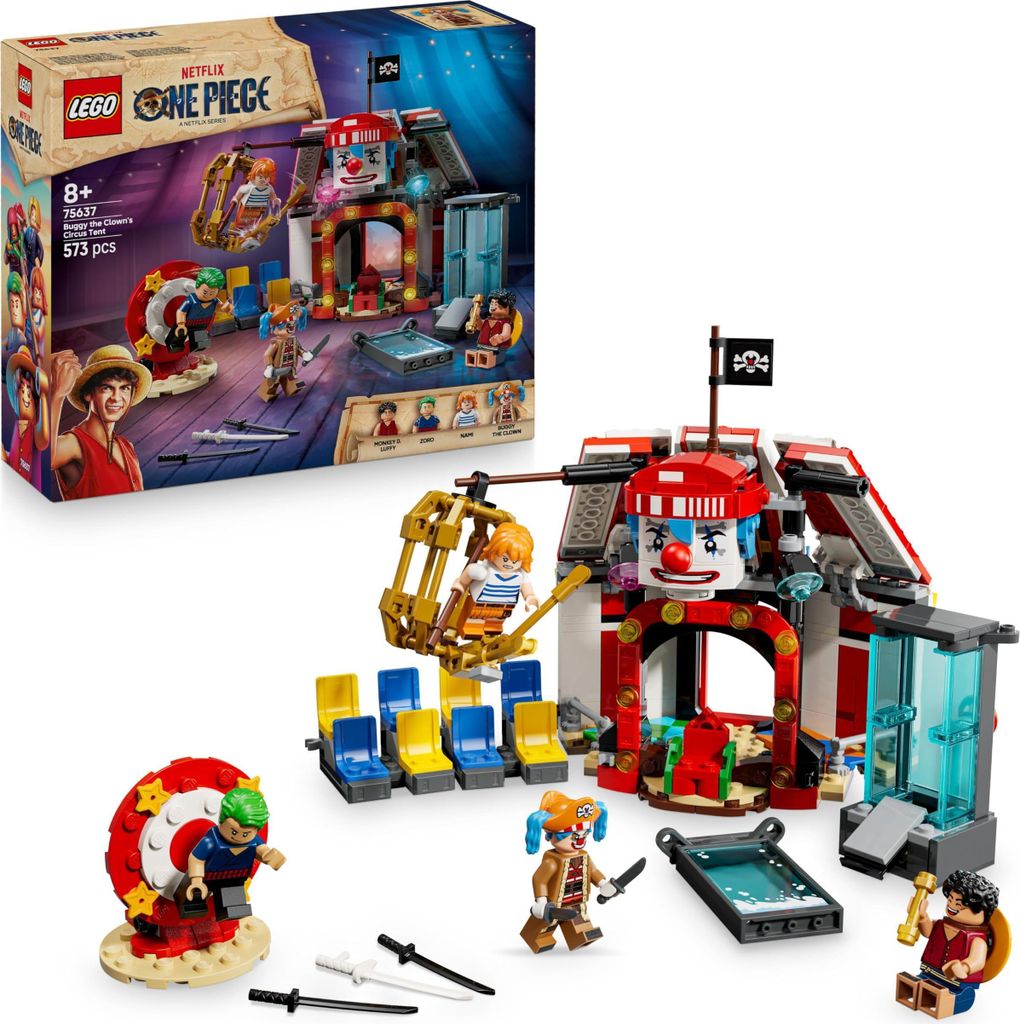LEGO ONE PIECE 75637 Tenda da Circo di Buggy il Clown 8+ Immagine del prodotto 