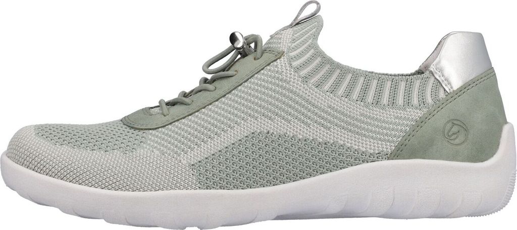 Remonte Damen-Slipper Mint-Grün-Silber-Weiß, Farbe:grün, EU Größe:45