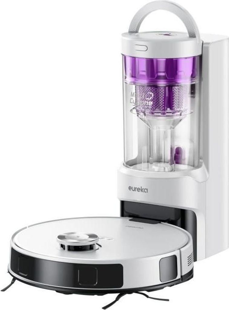 Eureka E20 Plus, Bez worka, Biały, Okrągły, Bez worka, Zdjęcie produktu 