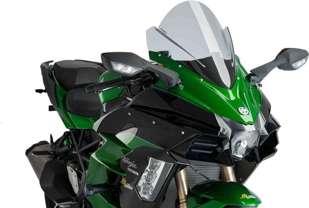 Puig Z-Racer Scheibe - Verbesserter Windschutz für Oberkörper und Helm