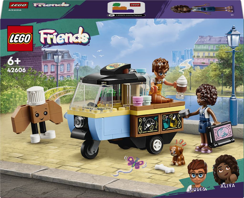 LEGO Friends Rollend Café, klein bakkerijspeelset voor Productafbeelding 