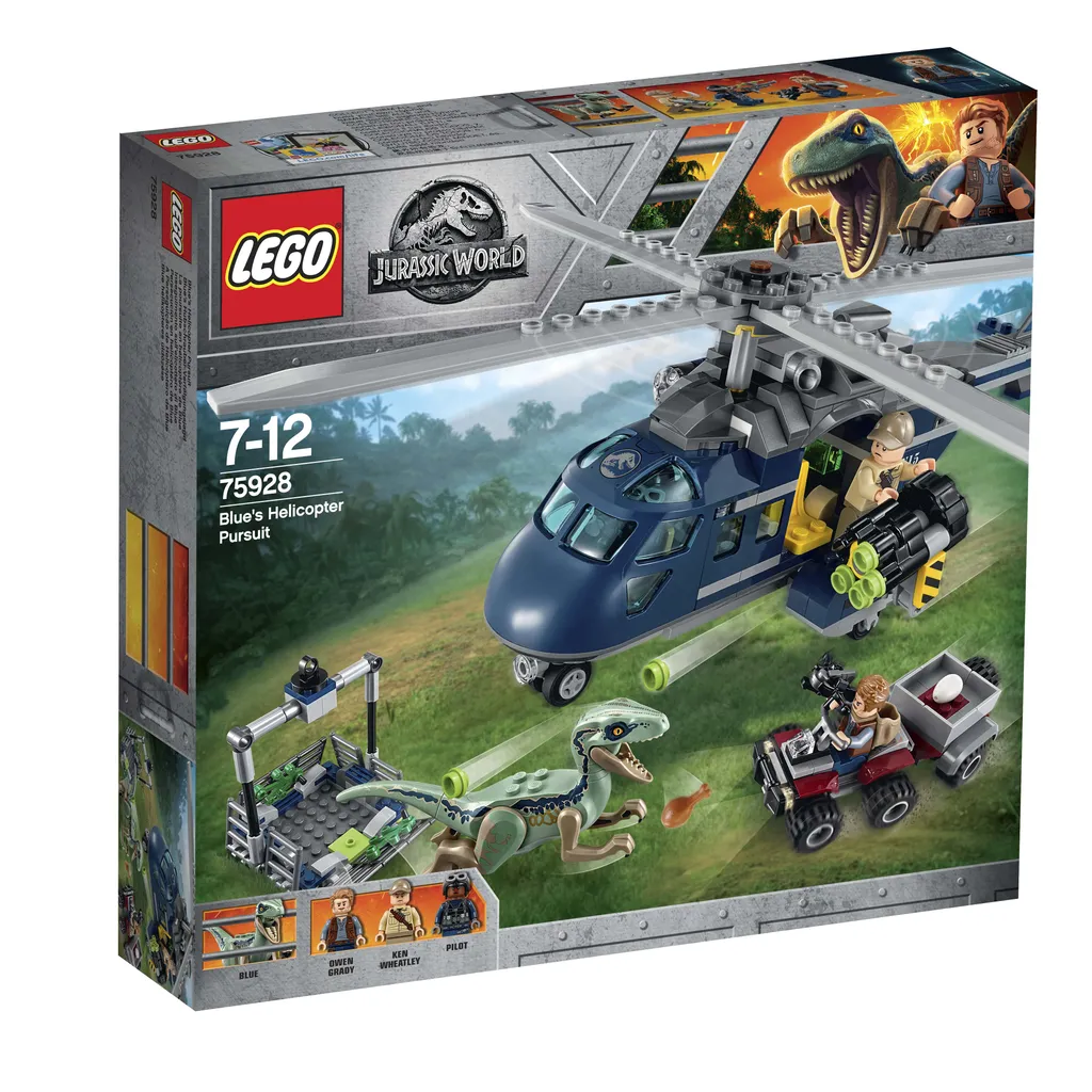 Coffret LEGO 75928 Jurassic World pour Sauvetage de Dinosaure en Hélico