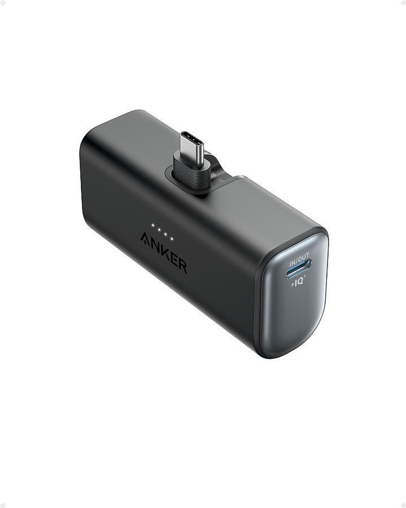 Anker MagGo Powerbank, ultra slanke 10000 mAh magnetische accu, Qi2- gecertificeerd, draagbaar, 15 W ultra-snelle MagSafe-compatibele oplader, ergonomisch design, alleen voor iPhone 17/16/15/14