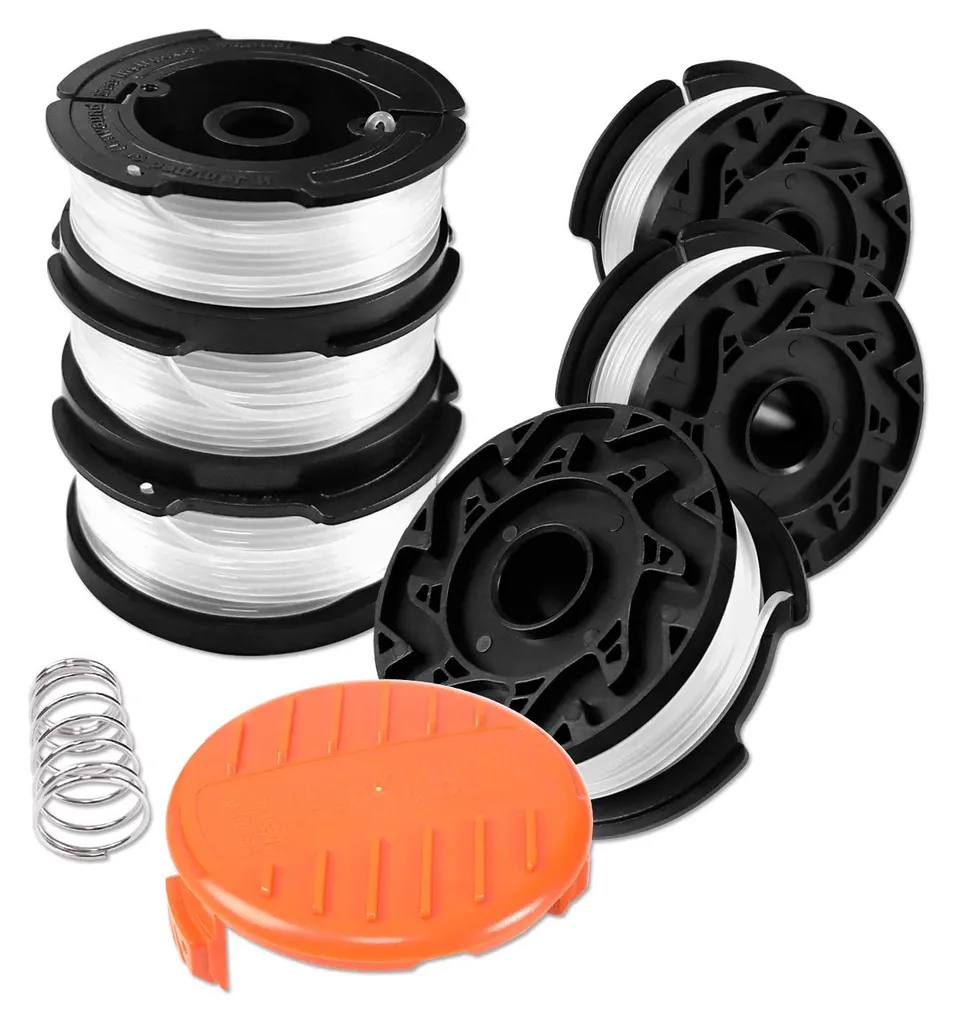 Réparer votre rotofil Black & Decker : 6 bobines de fil avec capuchon