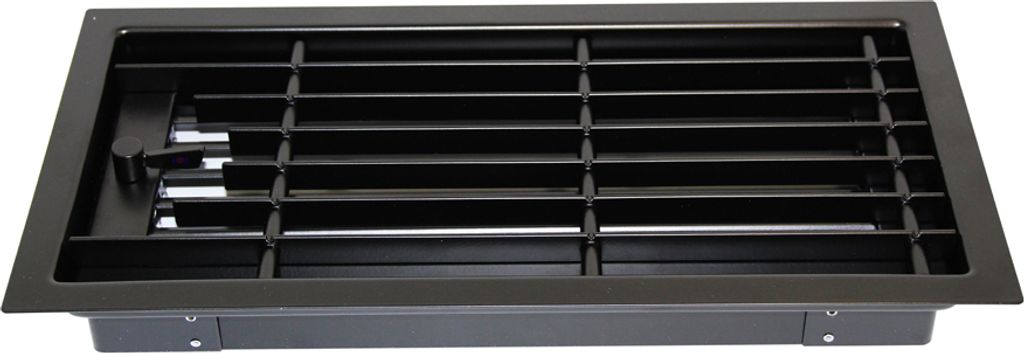 Lüftungsgitter Deckengitter DG 3515 S Schwarz 350 x150 mm Zuluft Abluftgitter