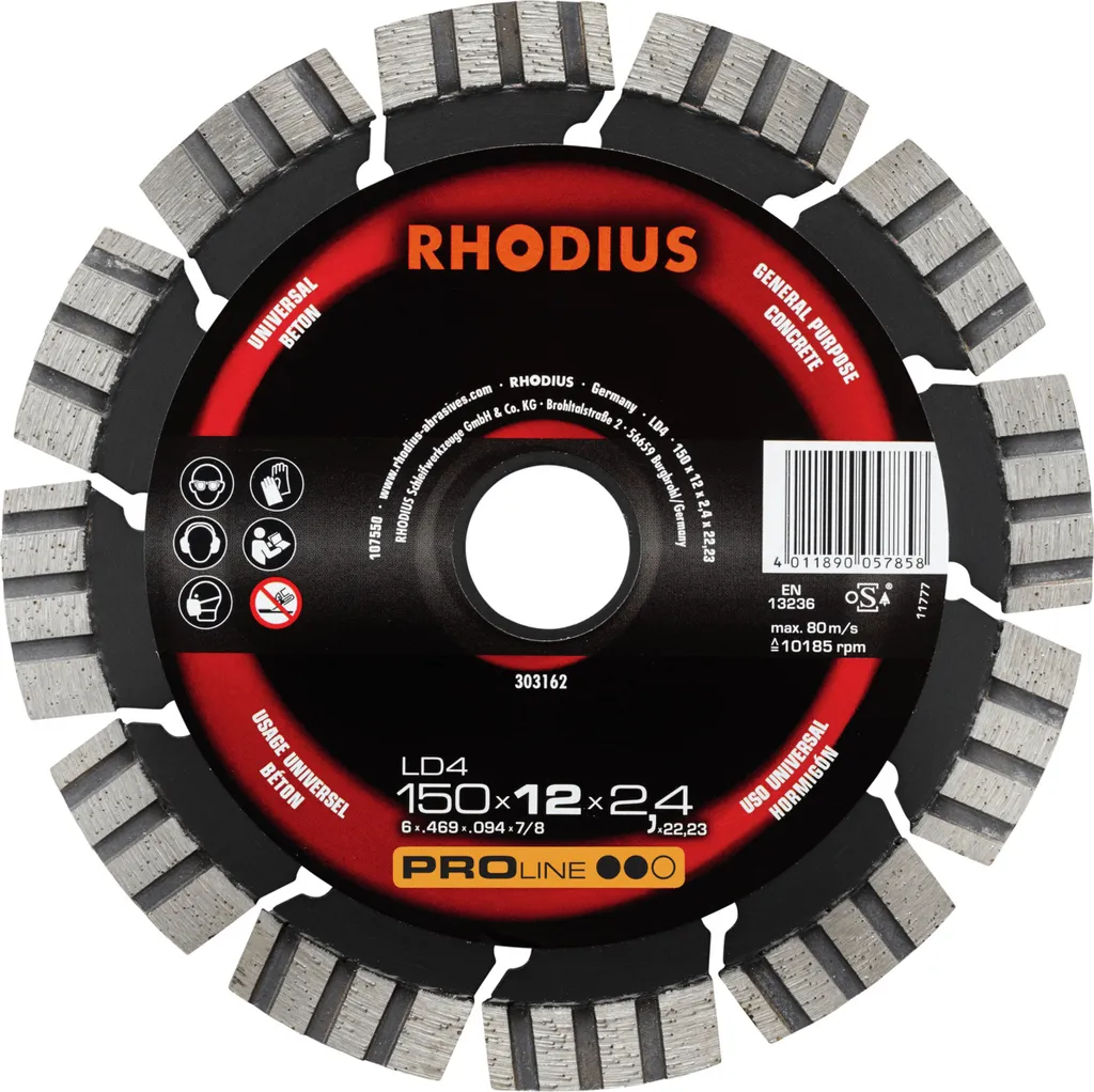 Rhodius 303162: Il Miglior Disco Diamantato 150mm per Pietra Naturale