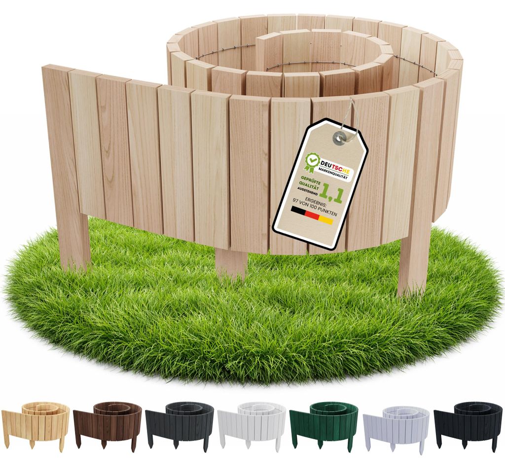 Floranica dřevěný obrubník záhonu 10 x 200 cm neošetřený,  Obrázek produktu 