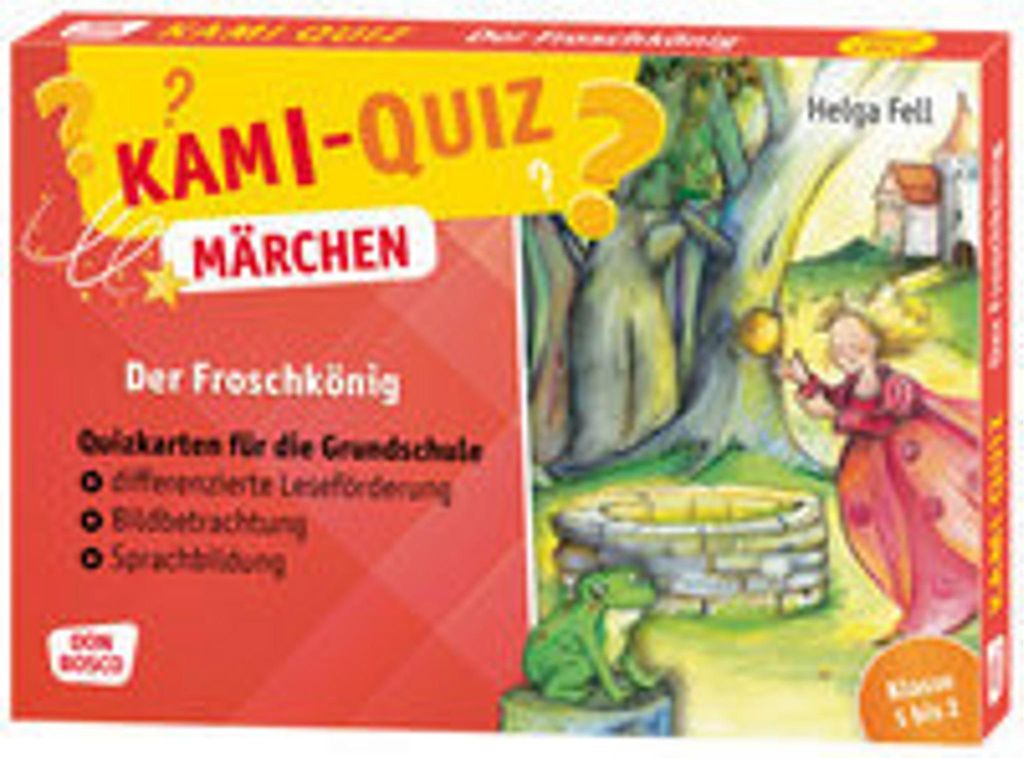 Kami-Quiz Märchen: Der Froschkönig Produktbild 