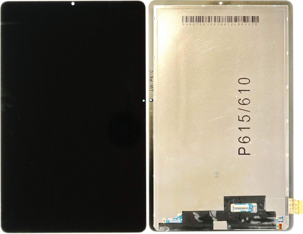 Display für Samsung Galaxy Tab S6 Lite (SM-P615N, SM-P610N) Displayglas Touchscreen Bildschirm, schwarz
