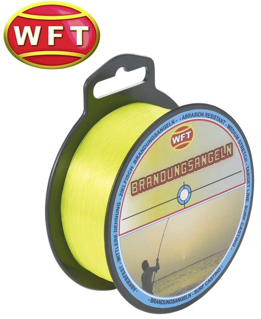 WFT Zielfisch Brandung 300m 0,35mm 10,3kg gelb - Produktbild 