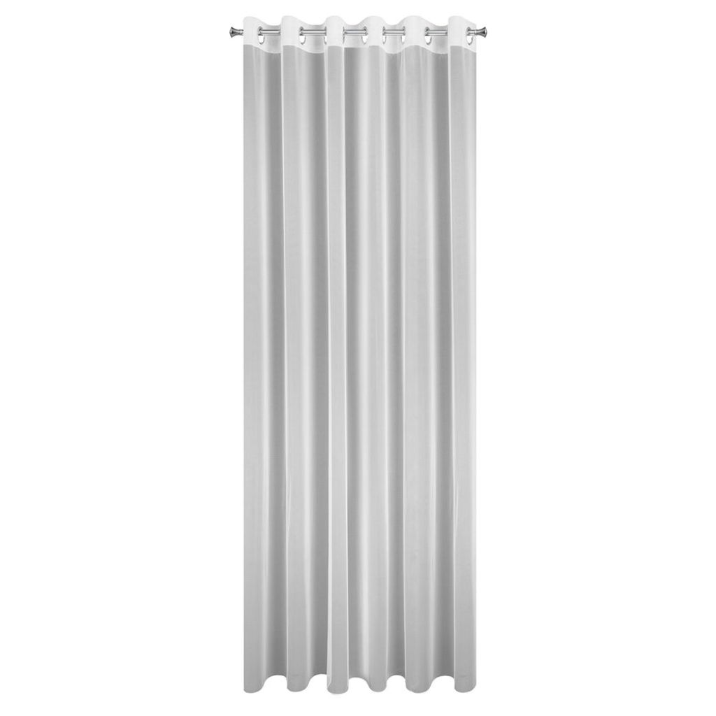 Gardine Eurofirany 135x250 Ösen Weiß Produktbild 