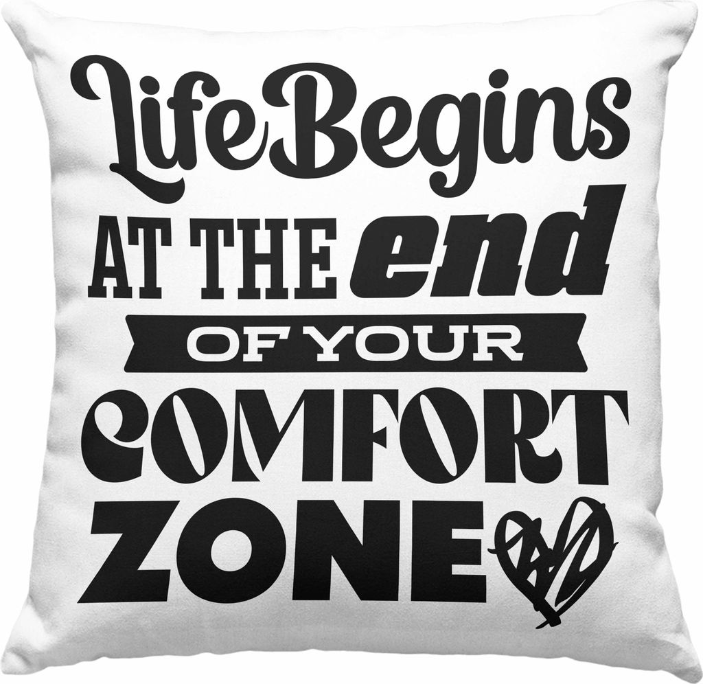 Trendation - Entrepreneur Deko-Kissen mit Füllung 40x40 Entrepreneurship Geschenk Spruch Motivation Idee Sprüche Geschenkidee (Blau)