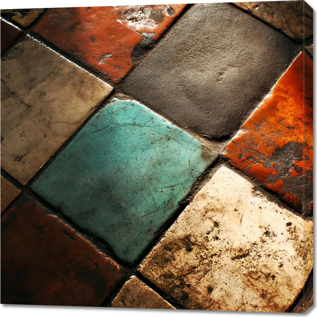Tableau Céramique 90x90 cm : Décorez sans Effort vos Grands Murs Nus