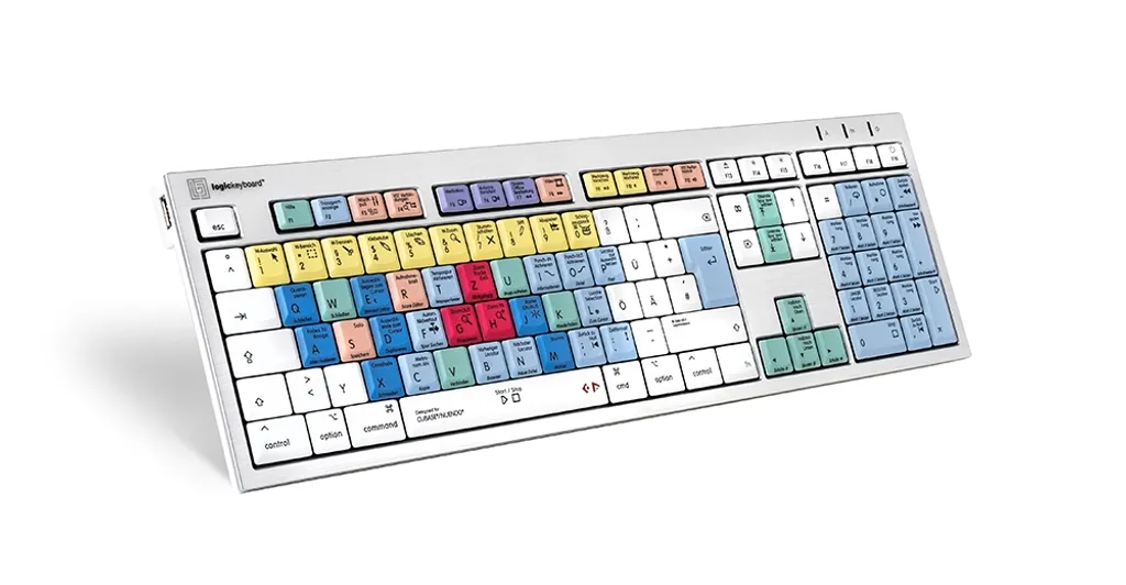 Clavier USB QWERTZ Français Logickeyboard : Finies les Erreurs de Frappe