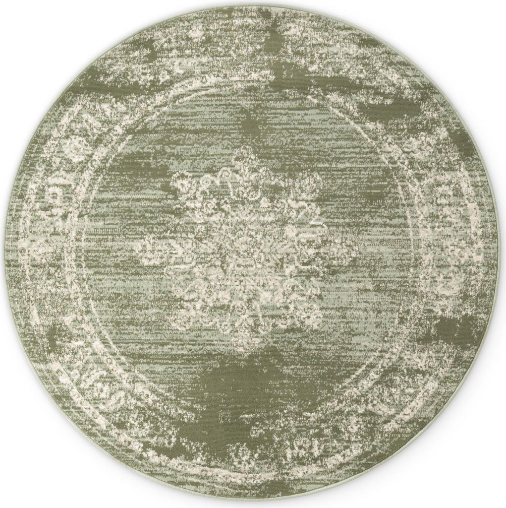 Hanse Home Gloria Kurzflor Teppich Rund Lydia Mint Produktbild 