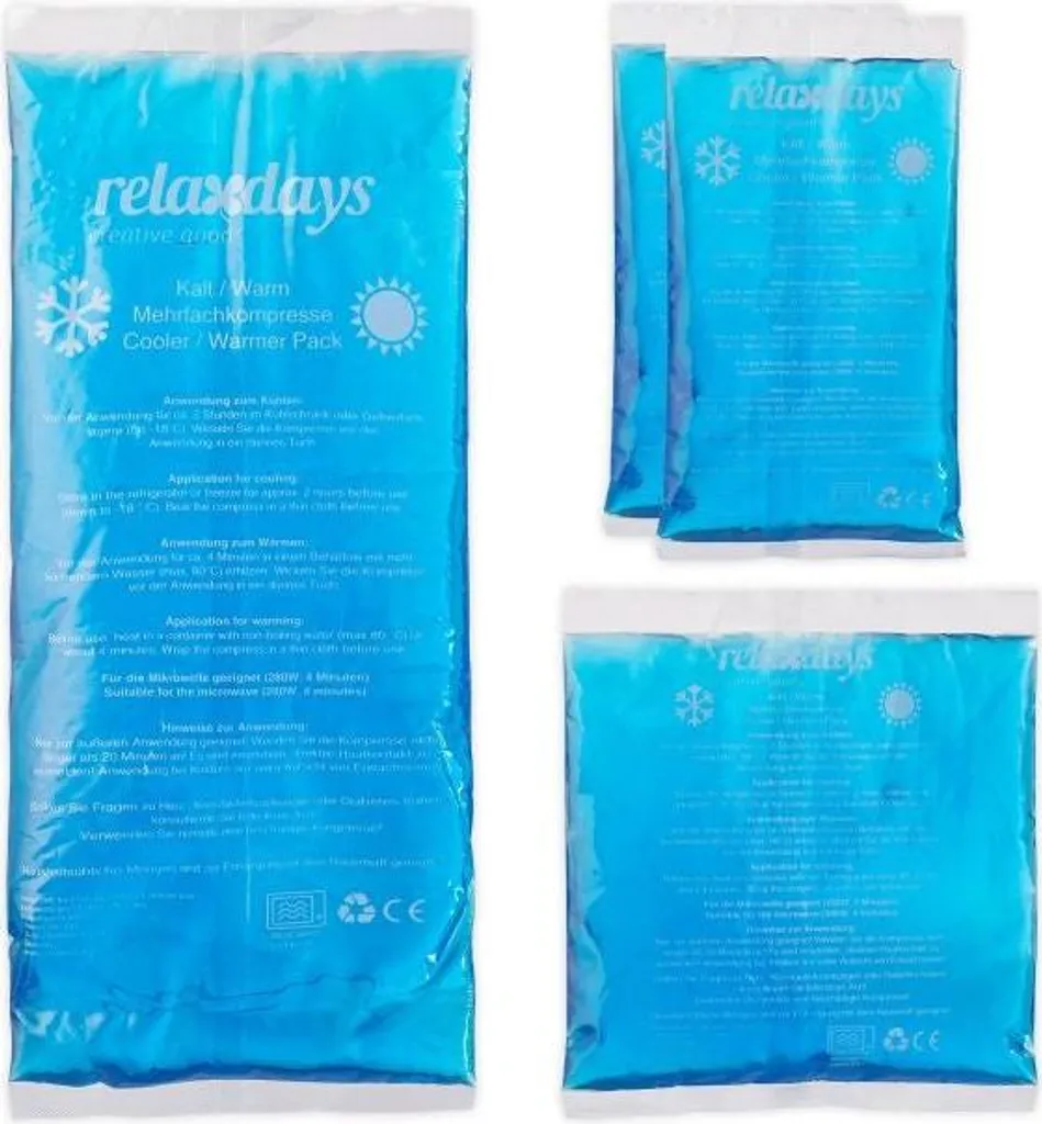 Lampadine di raffreddamento blu in set da 4