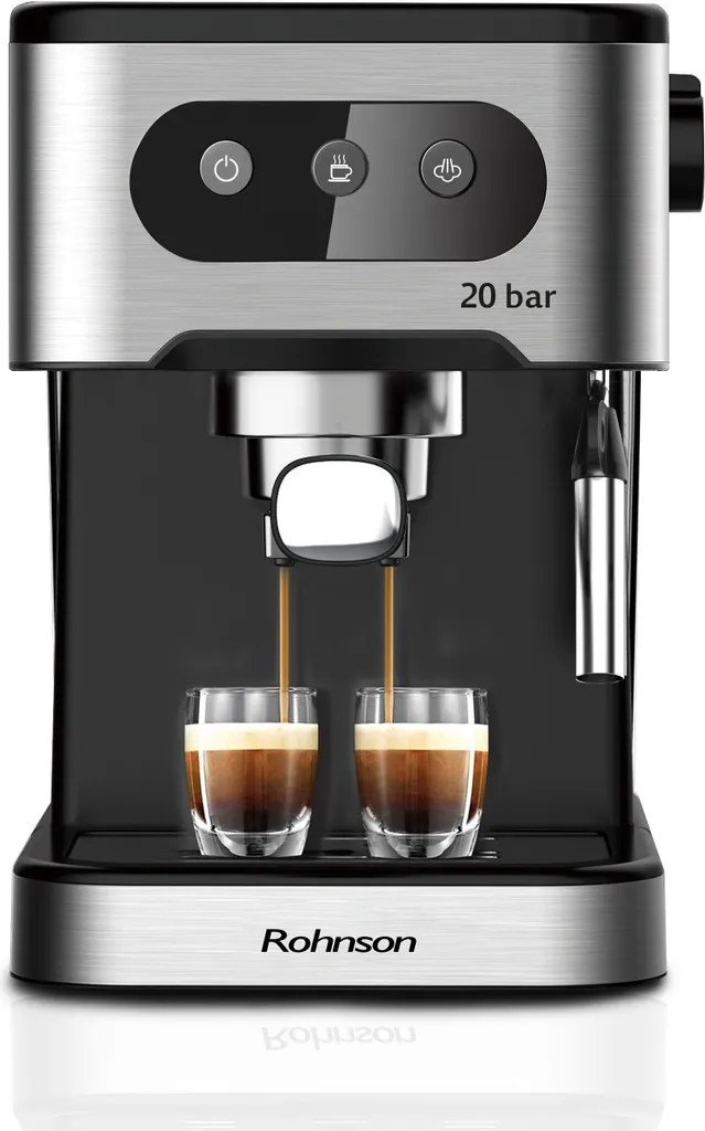 Préparez des Cappuccinos Crémeux avec la Rohnson R-98023 - 1,5L