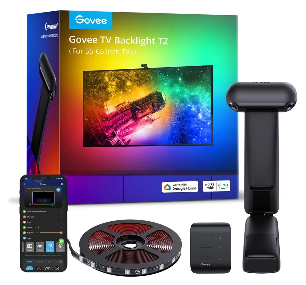 Govee RGBIC Envisual T2 TV Backlight for 55"- 65" TVs Produktbild 