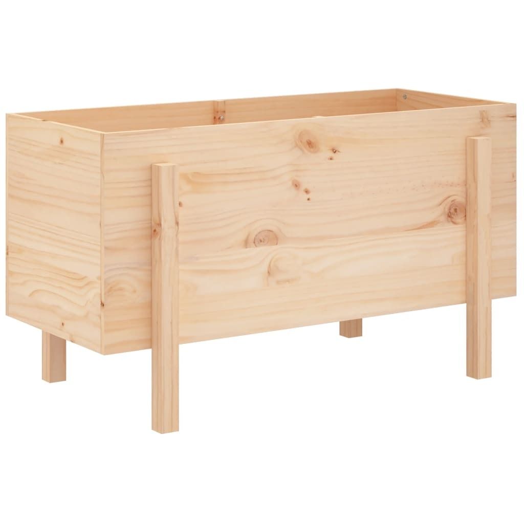vidaXL Hochbeet 101x50x57 cm Massivholz Kiefer Produktbild 