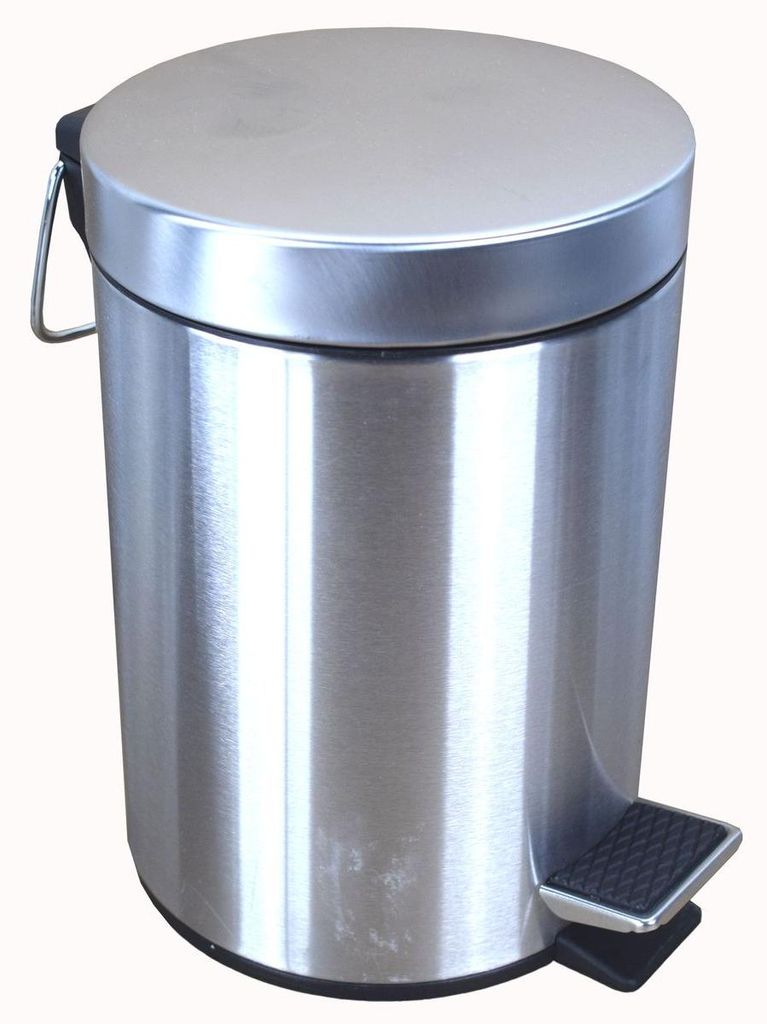 Kosmetik Treteimer 3L mit Fußpedal 17 x 25 cm Mülleimer aus Produktbild 