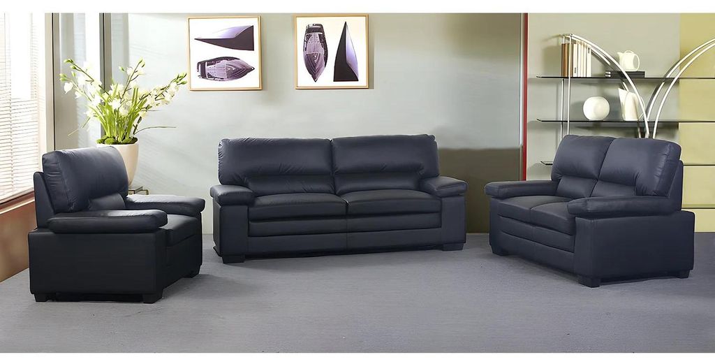 3+2+1 Sitzgarnitur in Büffelleder MIMAS Produktbild 