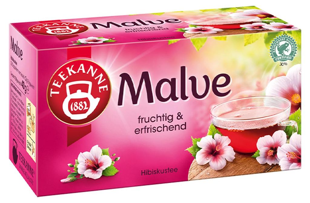 Czajniczek pikantna malwa hibiskus herbata cenna Zdjęcie produktu 