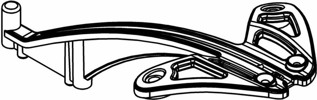 MCD Racing Chassis Verstrebung Vorne-Mitte