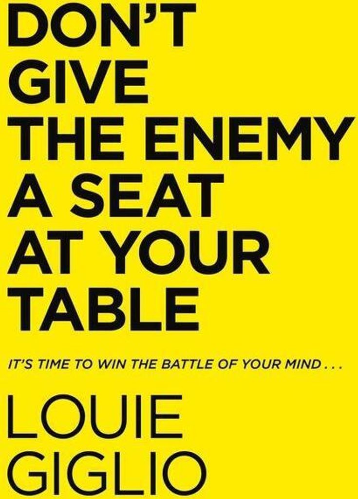 Don''t Give the Enemy a Seat at Your Table Produktbild 