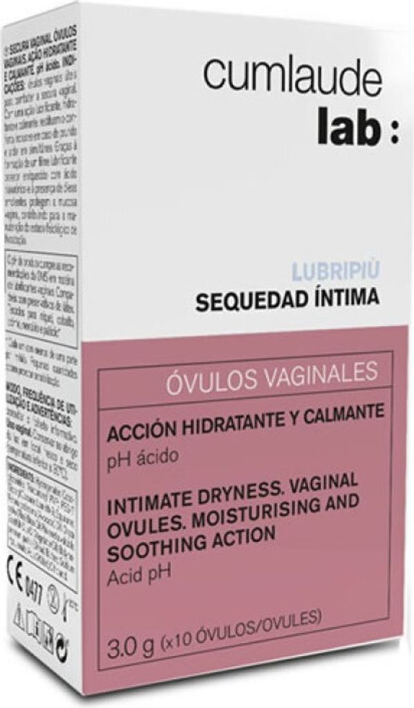 Lab Lubripiu Intimate Dryness Vaginal Ovules 10 X 3 G by Obrázek produktu 