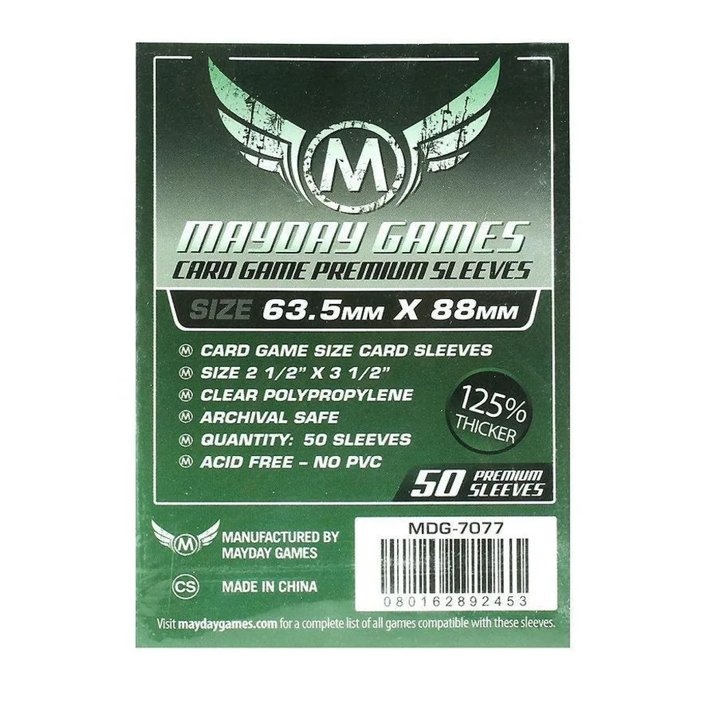 Protège-Cartes Mayday Premium 63.5x88mm - Étuis de Protection Standard