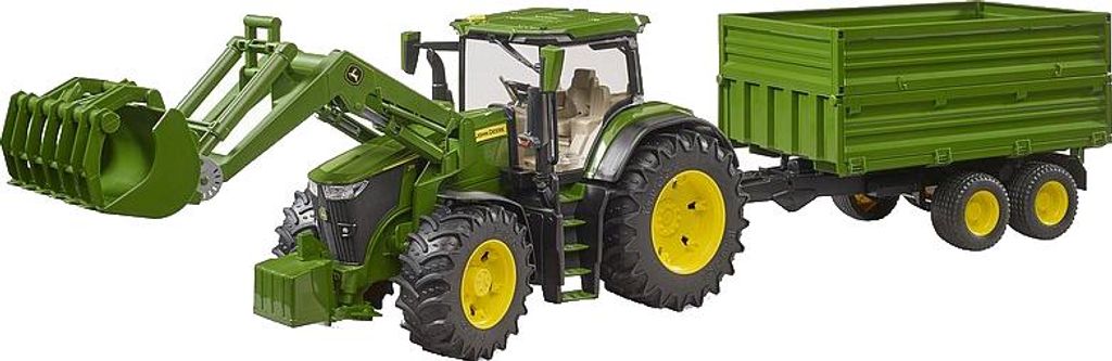 BRUDER John Deere 7R 350 mit Frontlader und Produktbild 