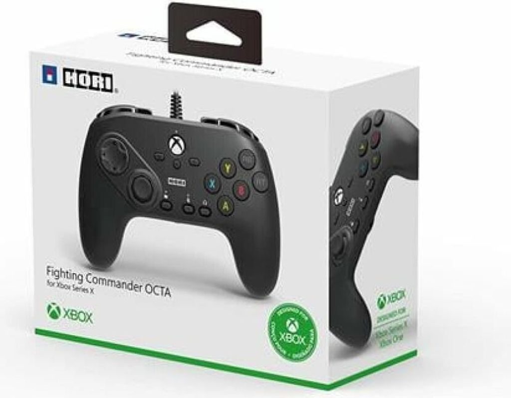 HORI Xbox Serie X Fighting Commander controller, met kabel Productafbeelding 