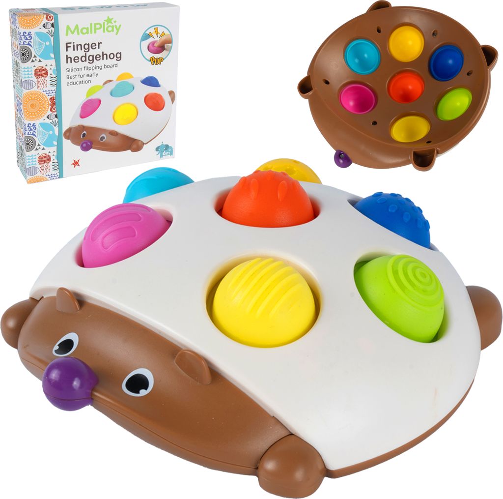 MalPlay Silikon Pop it Sensory Spielzeug, Stressabbau Produktbild