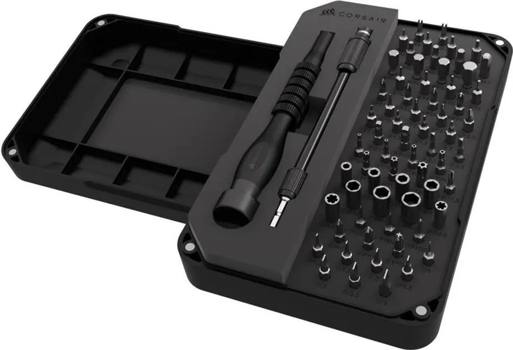 Corsair PC DIY Precision Toolkit CC-9310003-WW Kit de Tournevis Complet