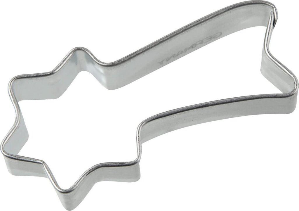 Zenker Ausstecher Sternschnuppe Patisserie, Weihnachtsausstecher für Plätzchen, Ausstechform für Kekse und Fondant, hochwertiger Keksausstecher,...