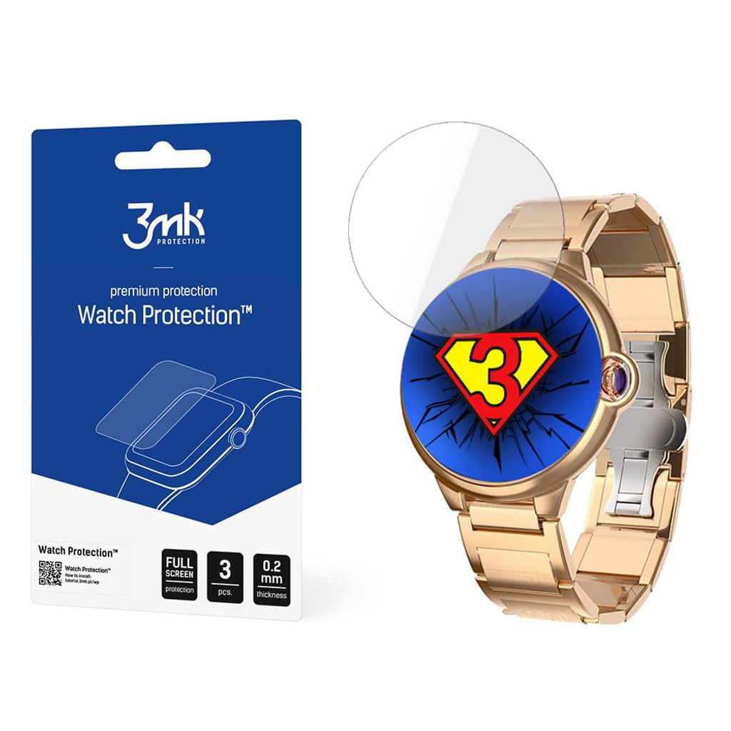 3mk Display Schutzfolie Watch Protection für Garett Women Karen 0,2mm (3 Stück)