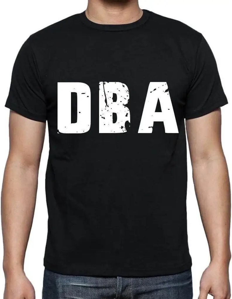 Herren Grafik T-Shirt Dba Öko-Verantwortlich Vintage Jahrgang Kurzarm Lustige Druck Geburtstag Geschenk Mann