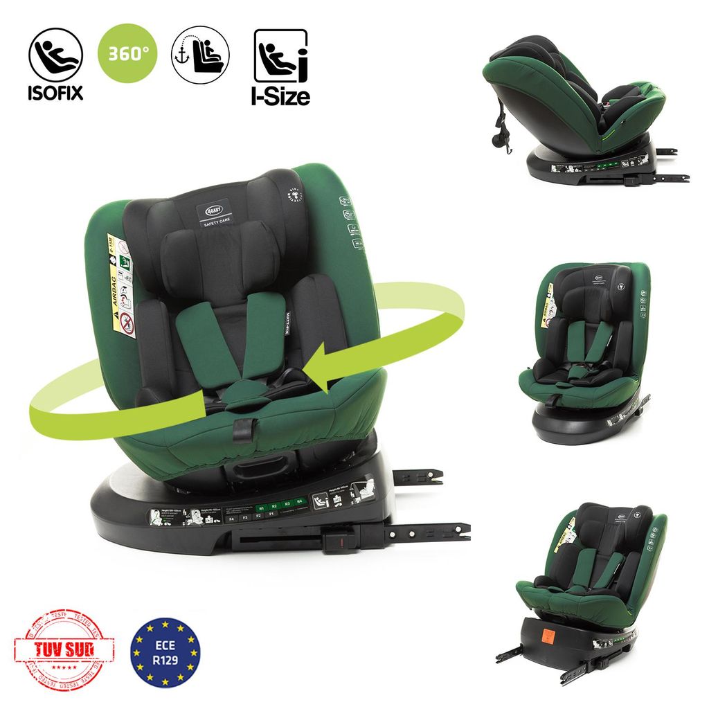 Dětská sedačka 4BABY otočná o 360 Matt-Fix I-SIZE Obrázek produktu 