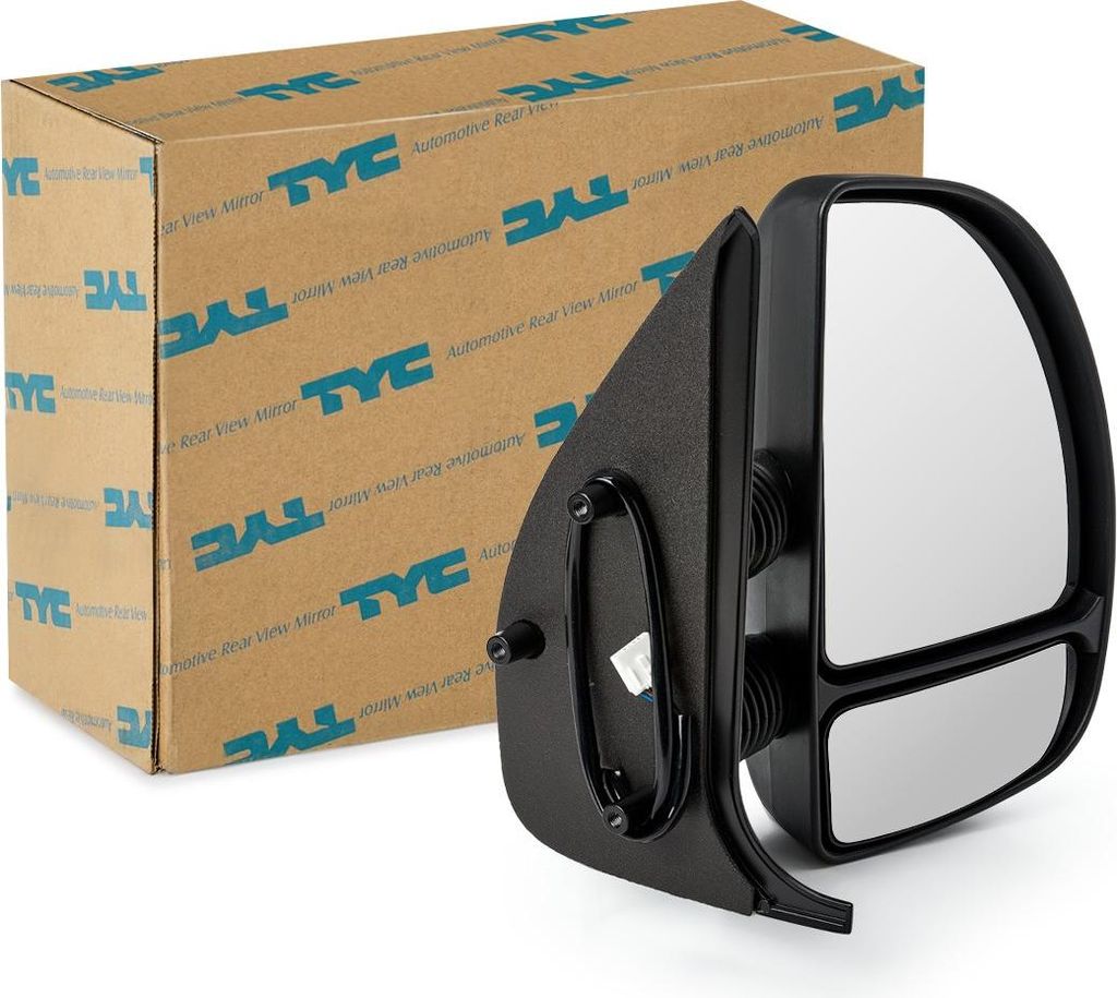 TYC 309-0141 Außenspiegel Seitenspiegel Rechts für FIAT DUCATO Pritsche/Fahrgestell (230) Konvex Beheizt