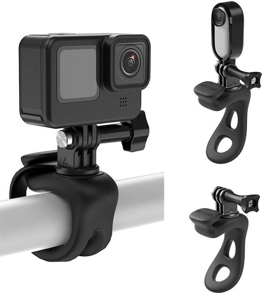 Elastyczny Uchwyt na Rower Motocykl 360° do GoPro SJCAM Zdjęcie produktu 