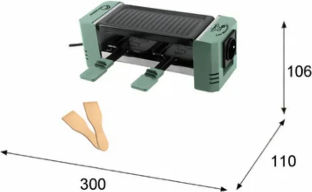 Raclette Individuelle Design Sapin Meuuuh Modulable et Connectable