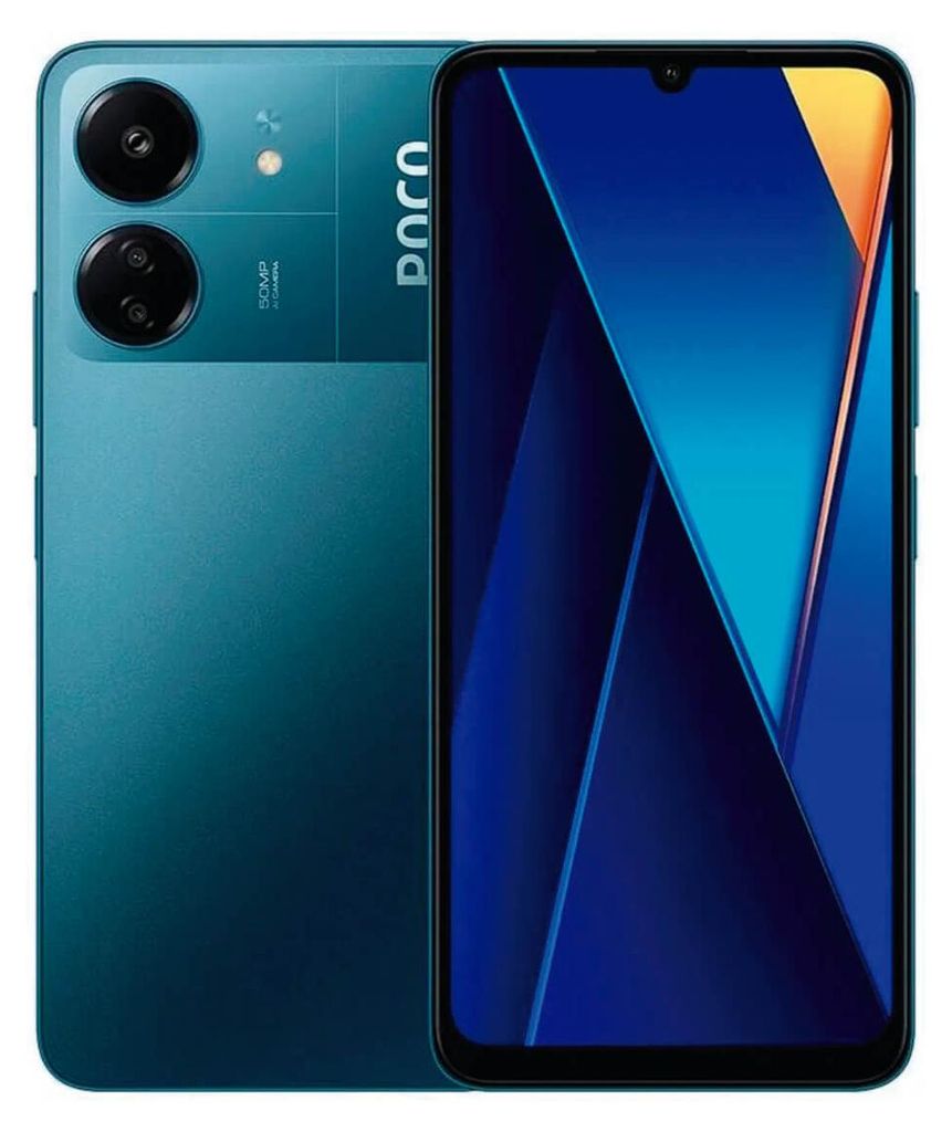 Xiaomi POCO C65 6 GB/128 GB Blau (Blue) Dual-SIM Produktbild 