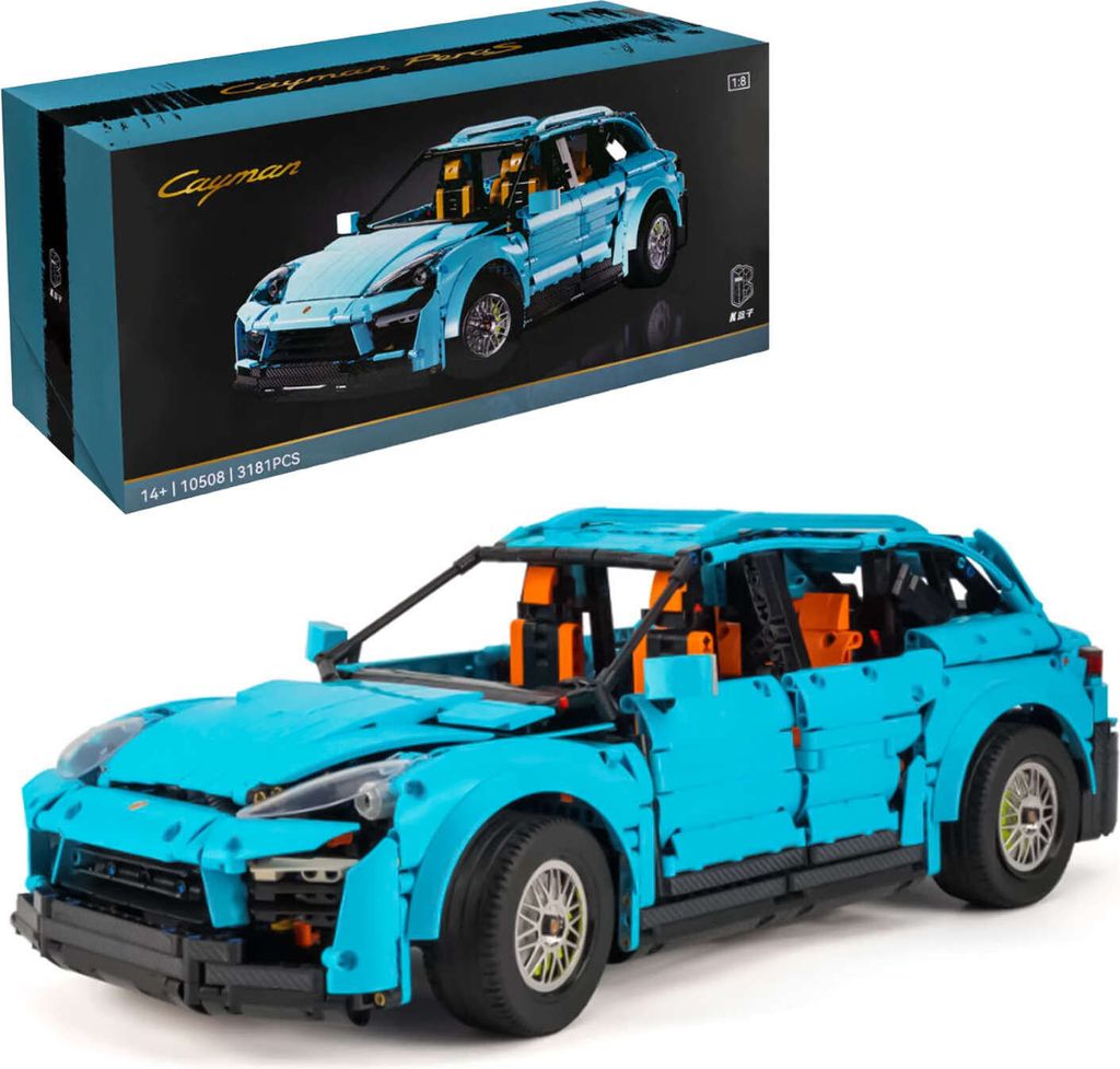 Technik Klemmbausteine Sportwagen Porsche Cayenne 3181 Produktbild 