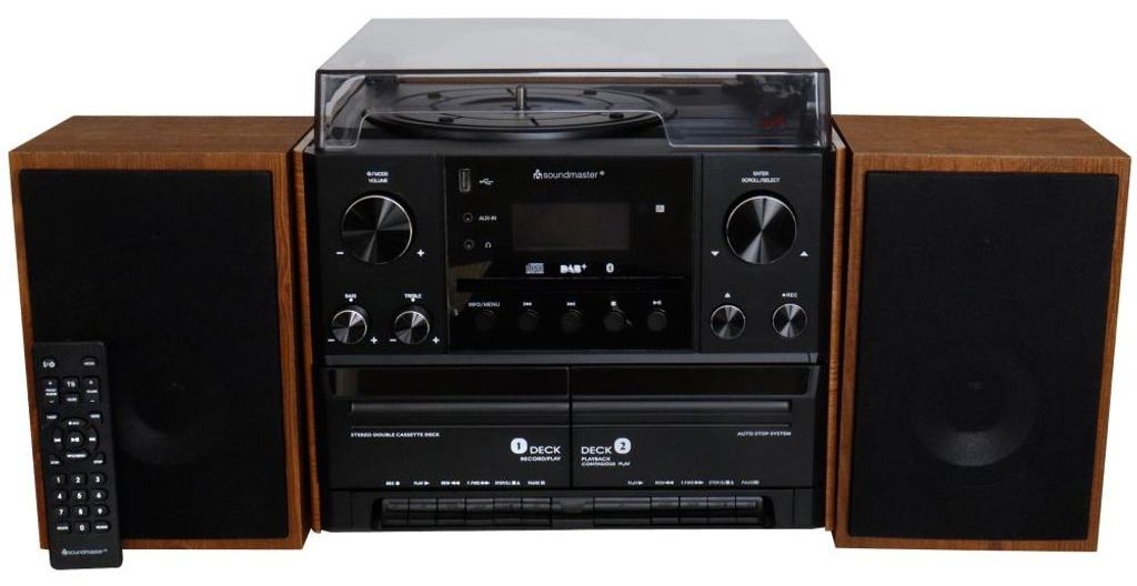 SOUNDMASTER MCD5600BR, impianto Hi-Fi retrò, DAB Immagine del prodotto 