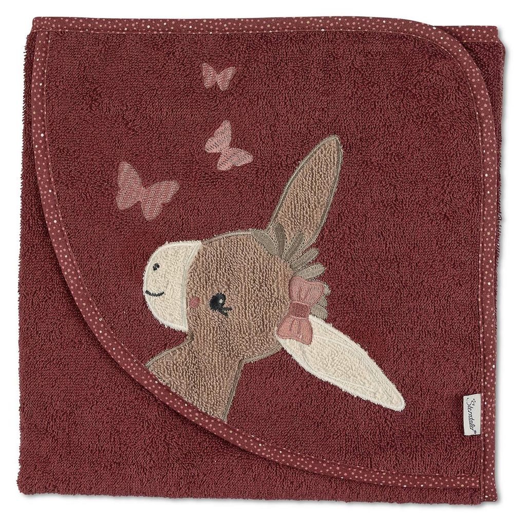 Sterntaler Kapuzenbadetuch 80x80 cm ESEL Emmily
