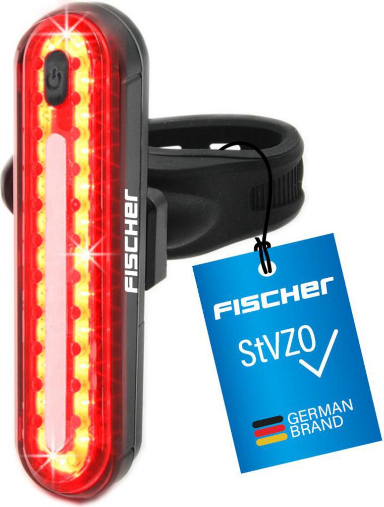 Akumulatorowe światło hamowania LED FISCHER do rowerów Zdjęcie produktu 18