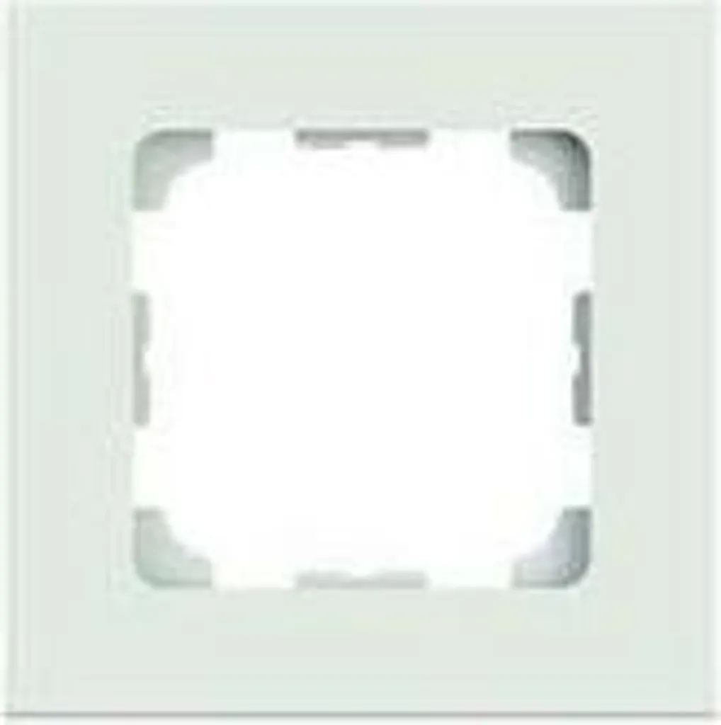 Offerta Telaio Jung Bianco B00004A0024 - Placca 81x81mm Disponibile