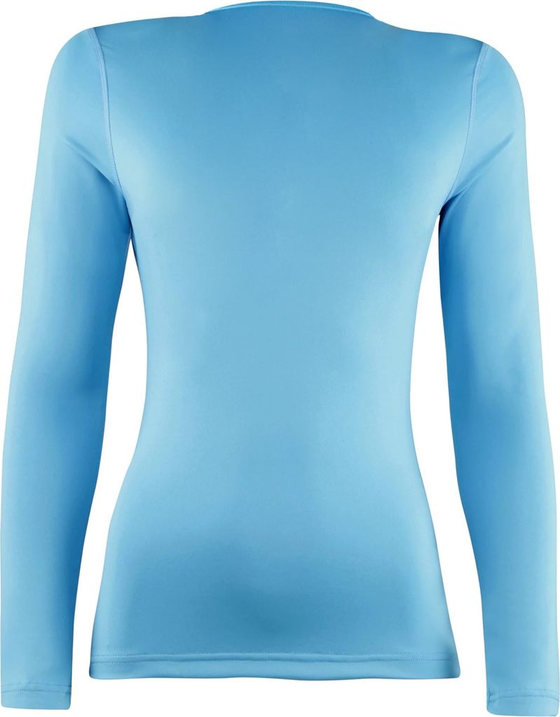 Rhino Damen Baselayer Longsleeve / Sportoberteil, langärmlig (2 Stück/Packung) RW7018 (32) (Hellblau)